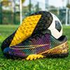 New Professional Football Shoes Men's and Women's AG Long Nails TF Broken Nails Youth Students Grass Competition Training Shoes