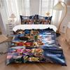 Alvin Chipmunks Concert Printed 3pcs Bedding Set Soft Microfiber 1 Duvet Cover And 2 Pillowcases Home Bedroom Decor Xmas Gift Tk11