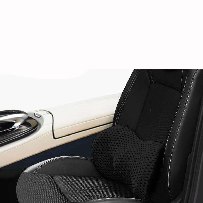Car Headrest Pillow Support Travel Universal Soft Neck Pillows Cushion Memory Foam Car Lumbar Back Support Auto Headrest