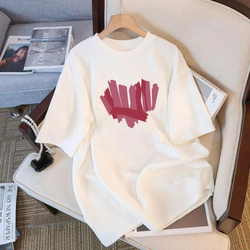 Cartoon Kinder Erwachsene Bedrucktes T-Shirt Sommer Damenmode Mädchen Kurzarm T-Shirt Top Pullover Kleidung