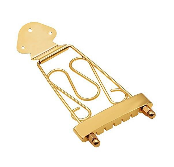 Semi-Hollow Jazz Electric Guitar Bridge and Tailpiece String Holder