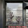 Ny Ghost Hand Zombie Halloween Wall Sticker Skrekk Glass Vindu Stue Soverom Wall Sticker