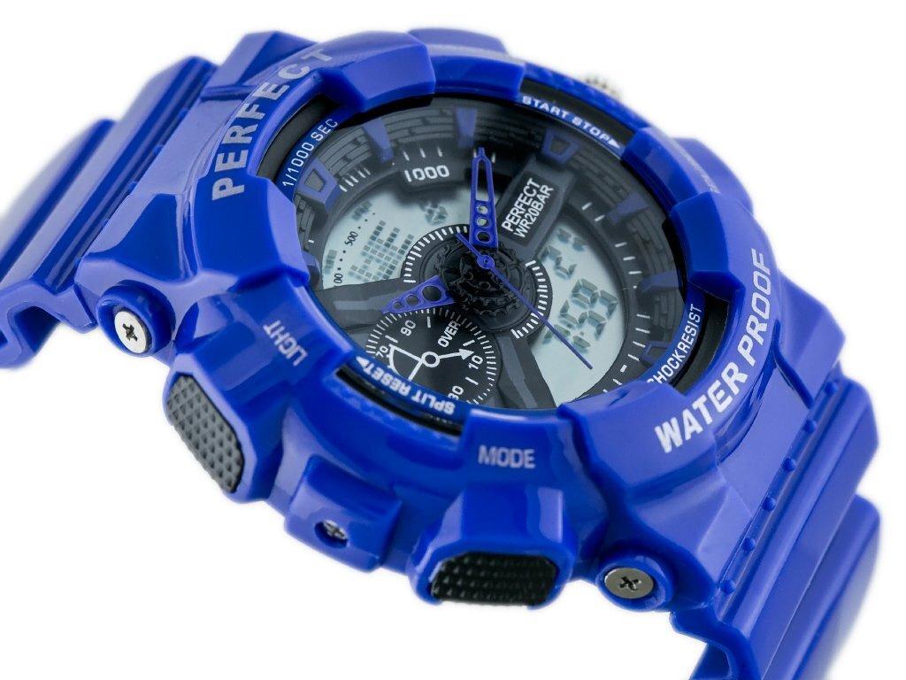 HERRENUHR PERFECT SHOCK (zp219e) - blau