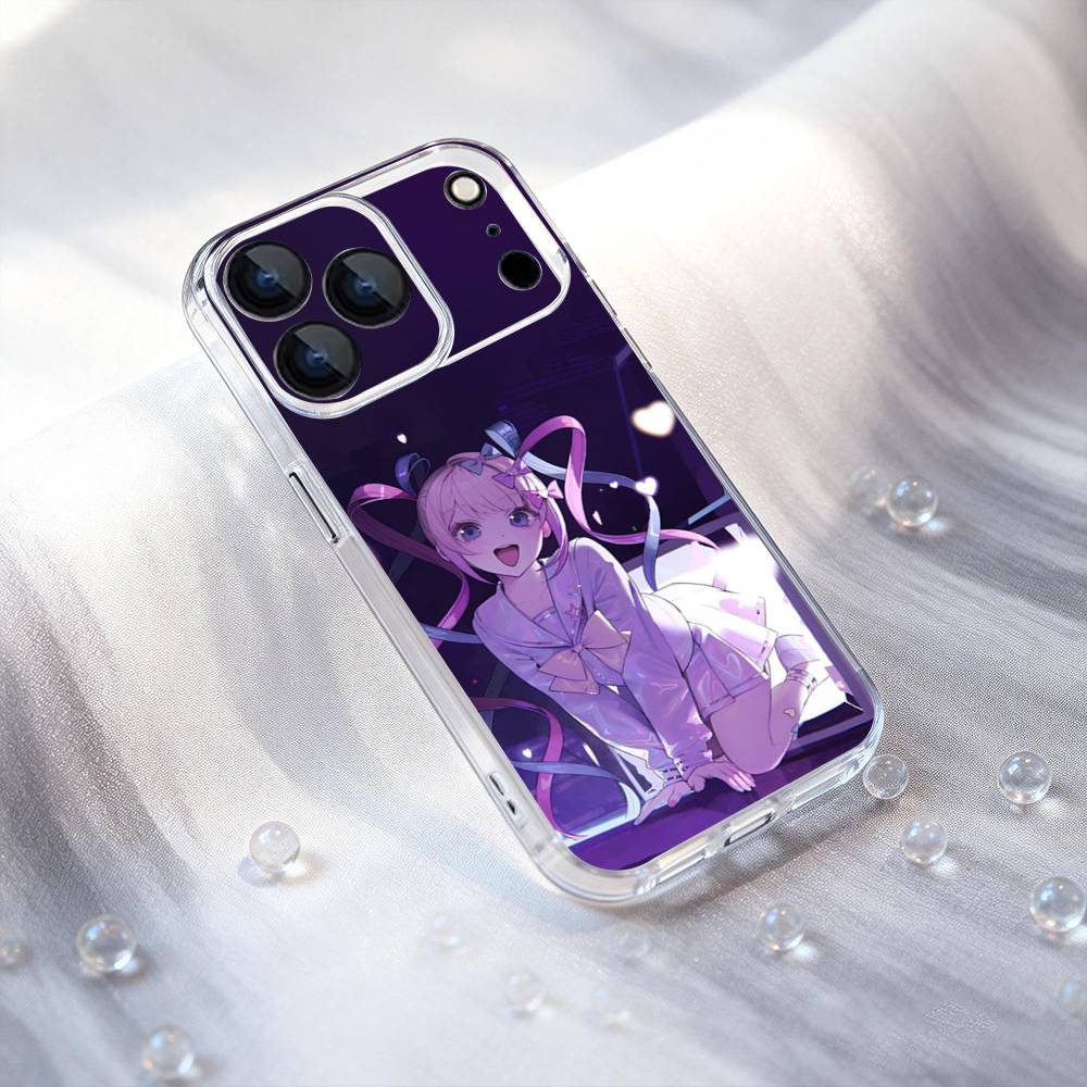 Needy S-Streamer O-Overload Phone Case For iPhone 11,12,13,14,15,16,17 Pro,Max,Plus,X,XS,XR,SE4,E Mini Transparent Soft Cover