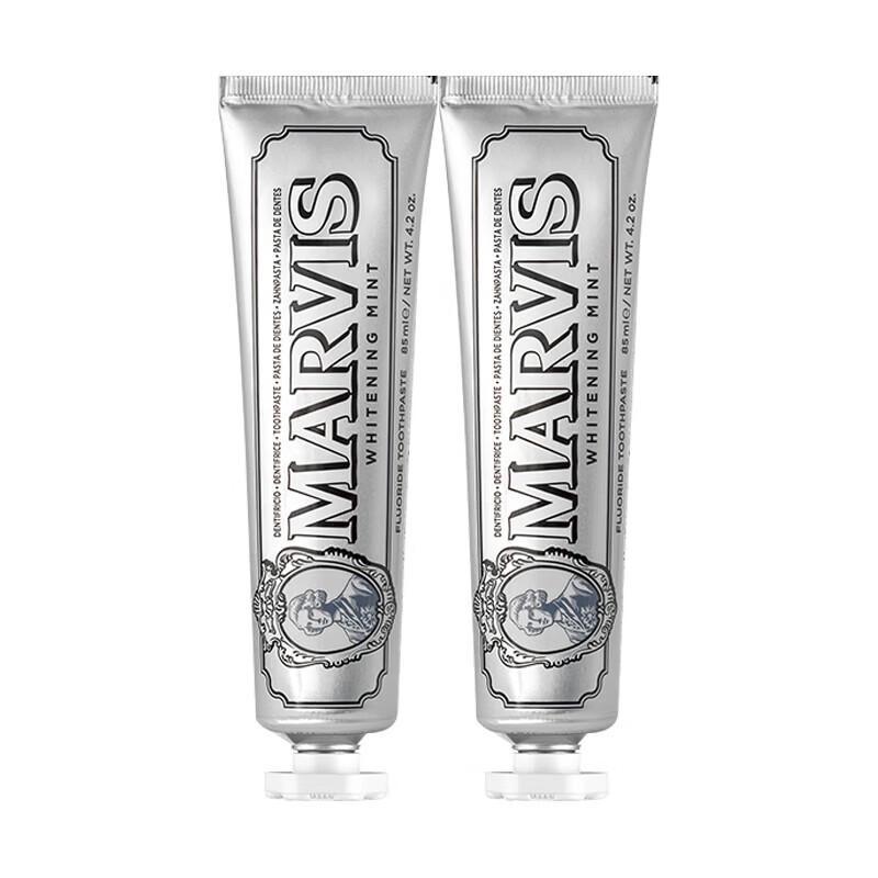 Marvis Whitening Mint Toothpaste, Twin Pack