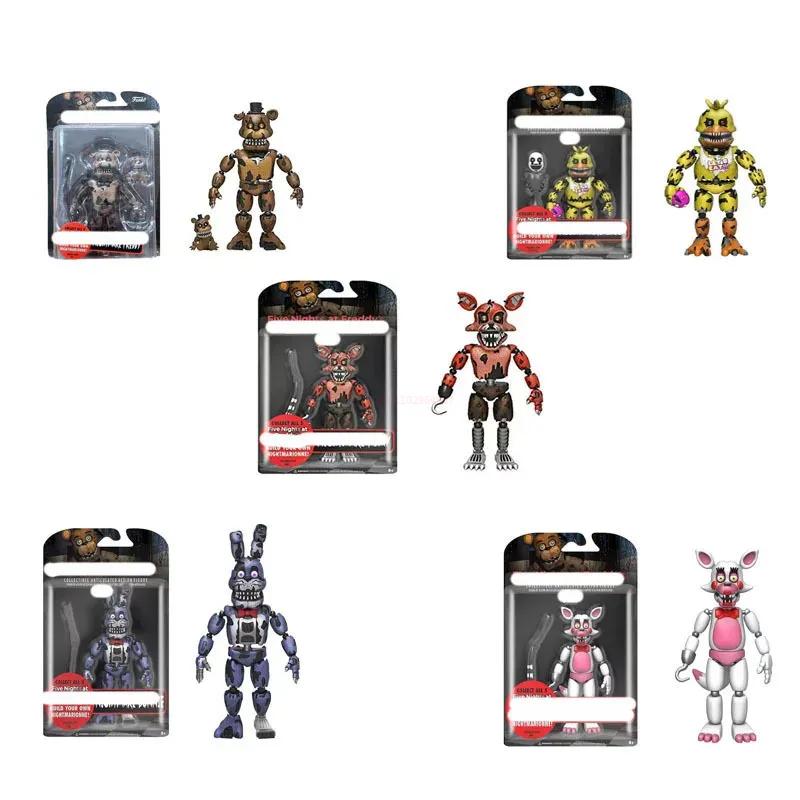 Fnaf Bear Midnight Harem Five Nights Joint Movable Detachable Game Action Figure At Five Nights Security Breach Model Kids Toy