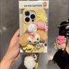 Plush Pie Apple 16 ProMax Phone Case IPhone 15 Pro New 13 Women 12 Soft Cover 14 Bracelet XR