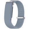 Metal Buckle Wave Texture Silicone Watch Band for Google Fitbit Air Replacement Strap