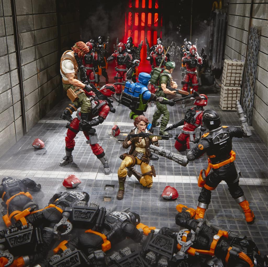 G.I. Joe Classifieds Vincent R. Falcon Action Figure 64 Premium Collectible Toy, Multiple Accessories, 6-inch Scale, Custom Package Art