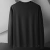 Men's Plus Size Pure Cotton Long Sleeve T-Shirt