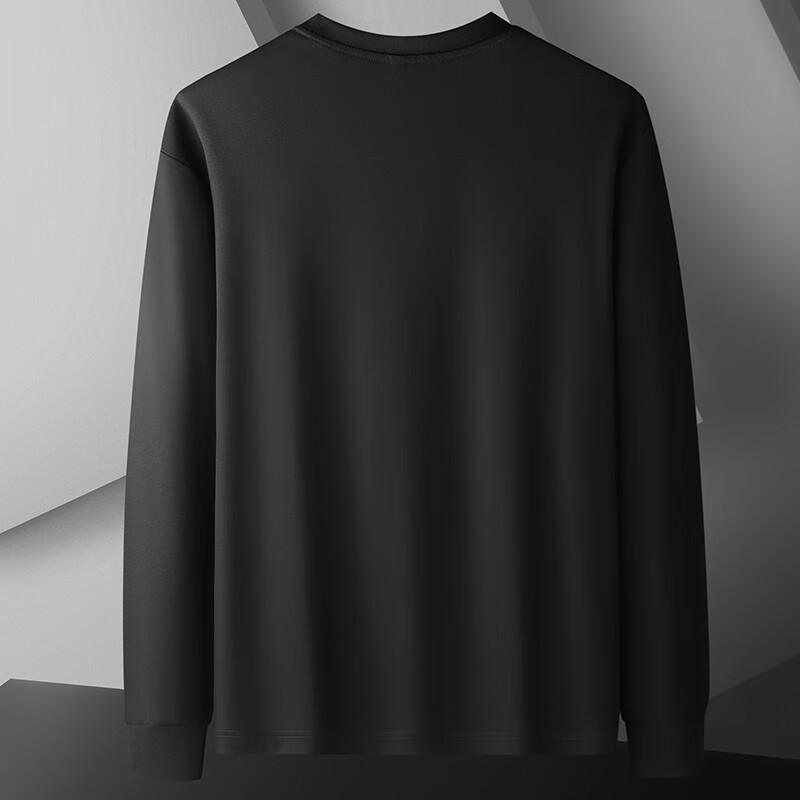 Men's Plus Size Pure Cotton Long Sleeve T-Shirt