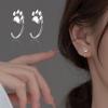 Stylish Ear Studs Comfortable To Wear Jewelry Decorative Kitten Paw Ear Hook Earrings