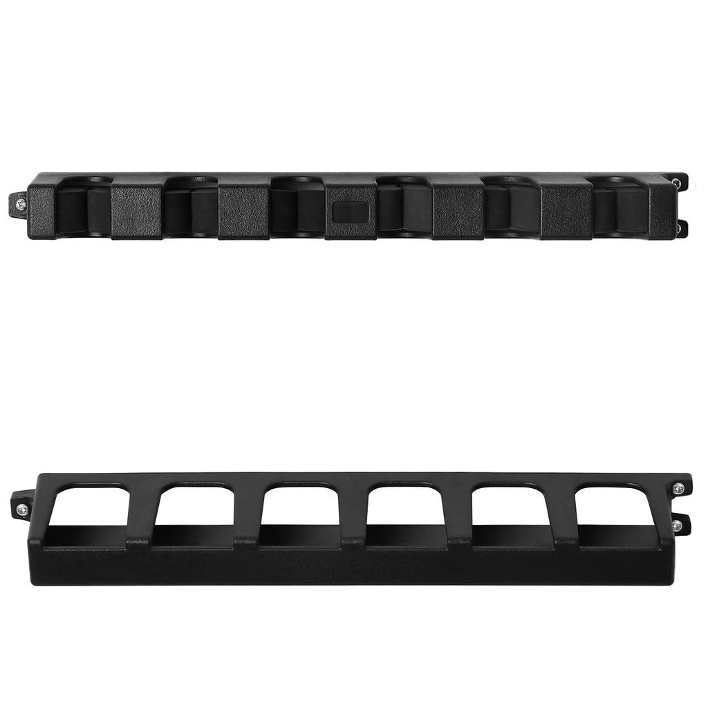 Fiskspöställ för 6 tunna fiskespön Väggmonterad fiskespö Stativhållare