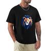 Lion T-Shirt Plain Customizeds Blanks Street Wear Black T Shirts for Men