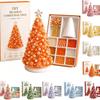 Dreamy Beaded Christmas Tree DIY Kit, Hand‑made Xmas Bead Craft Set, Festive Tabletop Holiday Home Decoration