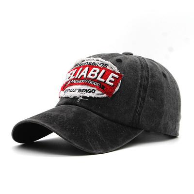 Outdoor Casual Baseball Cap Men And Women Spring And Autumn Visor Breathable Washed Cap