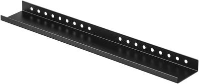 Yamazaki Jitsugyo TV-Rückwandregal, breit, 60 cm, Schwarz, ca. B60XT8,2XH3cm Smart Router Aufbewahrung Kabelaufbewahrung 4889