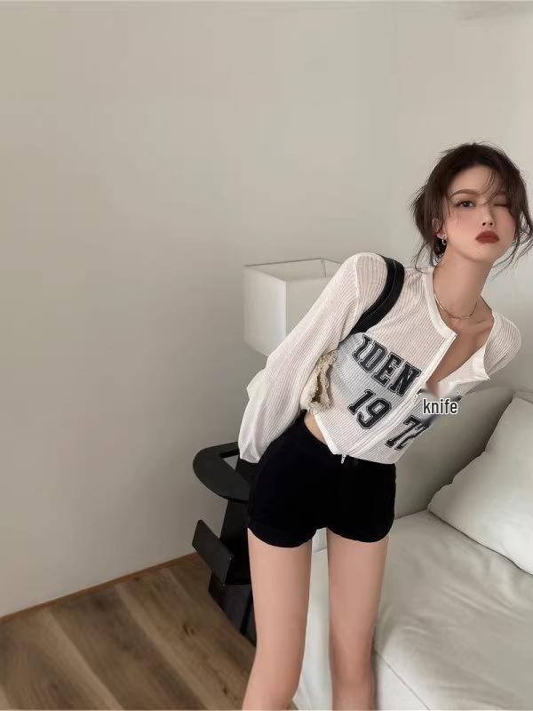 Women's Thin Ice Silk Sun Protection Cardigan - Long Sleeve Summer Cover-Up