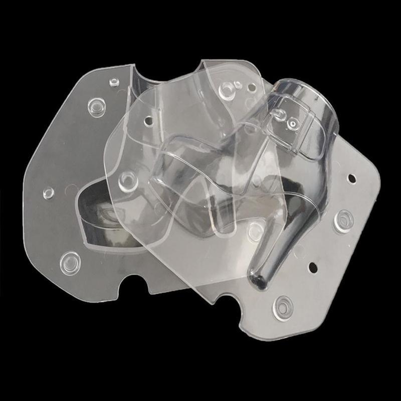 3D Plastic Women Boots Chocolate Mold Lady Shoes Candy Molds Cake Decorating Tools DIY