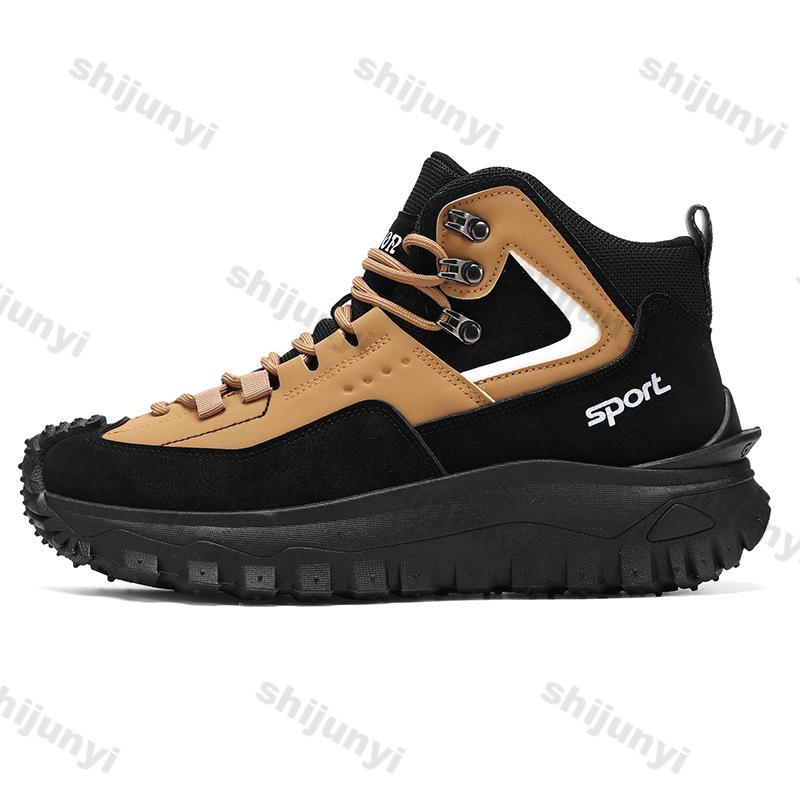 Fashion Large Size Men's Shoes Spring Autumn Fashion Hiking Non Slip Outdoor Sneakers Comfortable Height Increase Luxury Casual Shoes