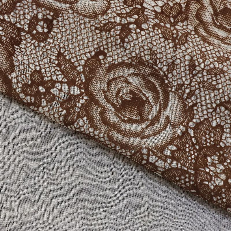 Korean Flocked Fabric: Single-Sided, Stretch for Stage Wear, Dress Coats, and Qipao.