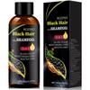 3-in-1 Multifunctional Shampoo Deeply Cleanses and Moisturizes Hair, Making It Easy To Clean. Pure Plant Hair Roots Naturally Turn Black and Fluffy,