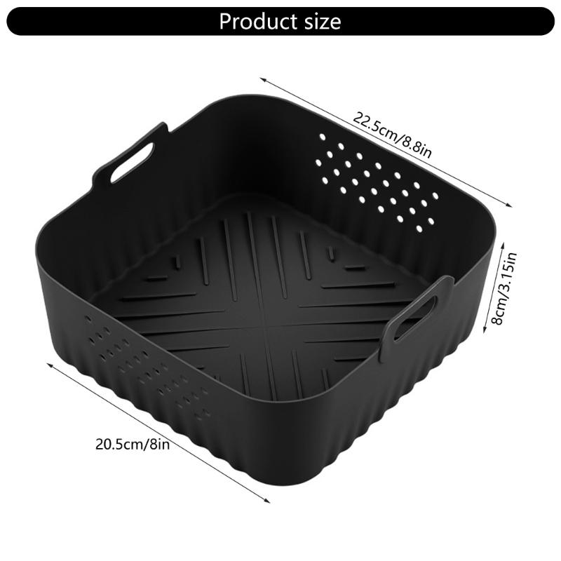 Air Frying Machine Silicone Liner Nonstick Reusable Air Frying Machine Basket Liner for NA230 Silicone Liner Oven