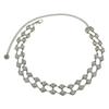 Pearl Waist Chain For Women Silver Water Diamond Necklace Summer Fashion Accessory