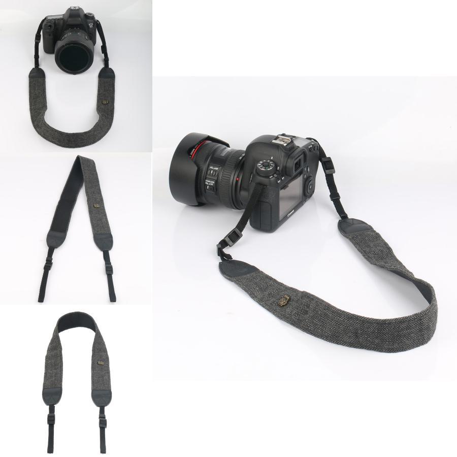 Camera Cotton Shoulder Strap For Dslr Cameras With Adjustable Length For Comfortable Photography