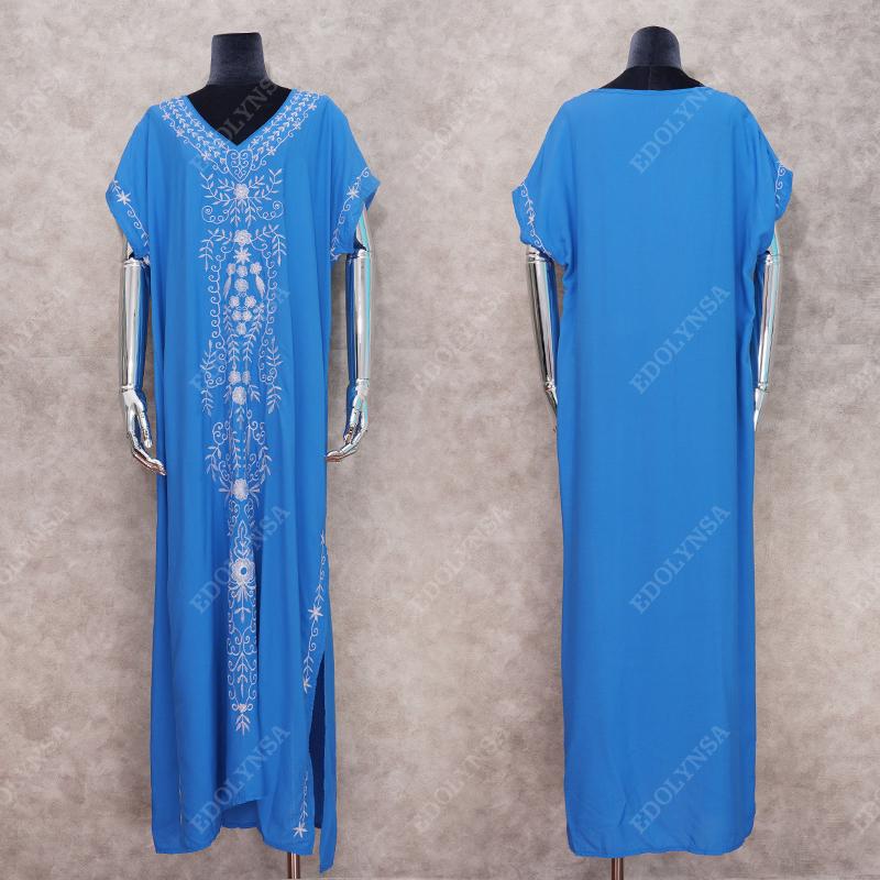 Výšivka Bavlna Plážový přehoz Saida De Praia Plavky Ženy Bikiny Přikrývky na pláž