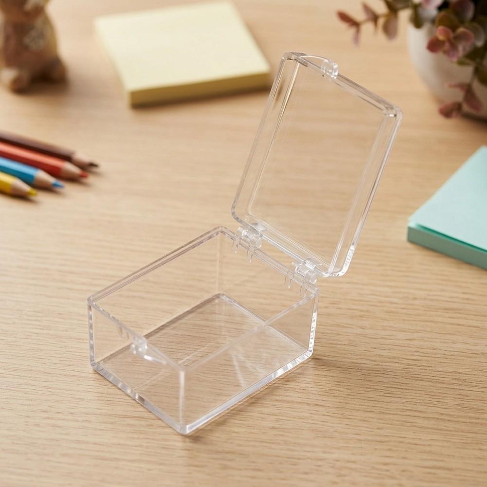 Rectangular Clear Display Box for Insect Specimen Showcase and Jewelry Storage