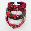 European and American Christmas Cross-Knot Headband Series