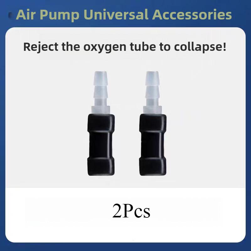 

2/4/6Pcs Plastic Aquarium Fish Tank Air Pump Connector Anti Detachment Oxygen Pump Air Tube joint Hose Fixing Buckle Accessories