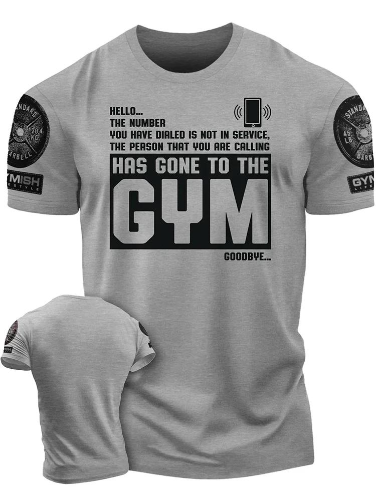 New 3D Printed Recover Fully Workout T-Shirt Funny Gym T-Shirt High Quality Cotton Men's Short Sleeves Muscle Man Tough Guy T
