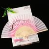 Sammenleggbar vifte Kinesisk stil Dansevifte Dame Sommer Sammenleggbar vifte Antikk kostyme Japansk stil Liten Retro Stoff Klassisk Antikk stil Sammenleggbar vifte