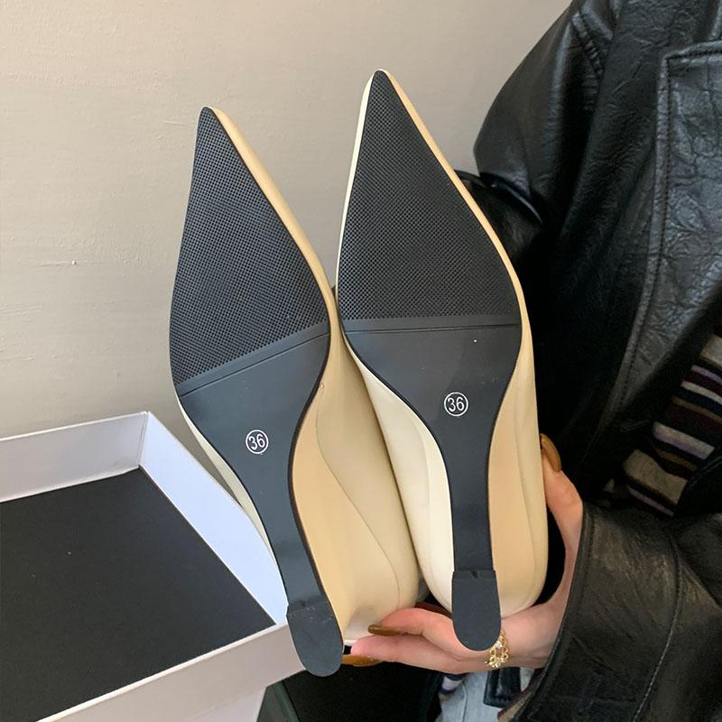 Mode Party Damen Kniehohe Stiefel Slipper Schuhe Mode Spitz Zehen Elegant Damen Lang Moderne Stiefel Damen Pumps Wedges Schuhe