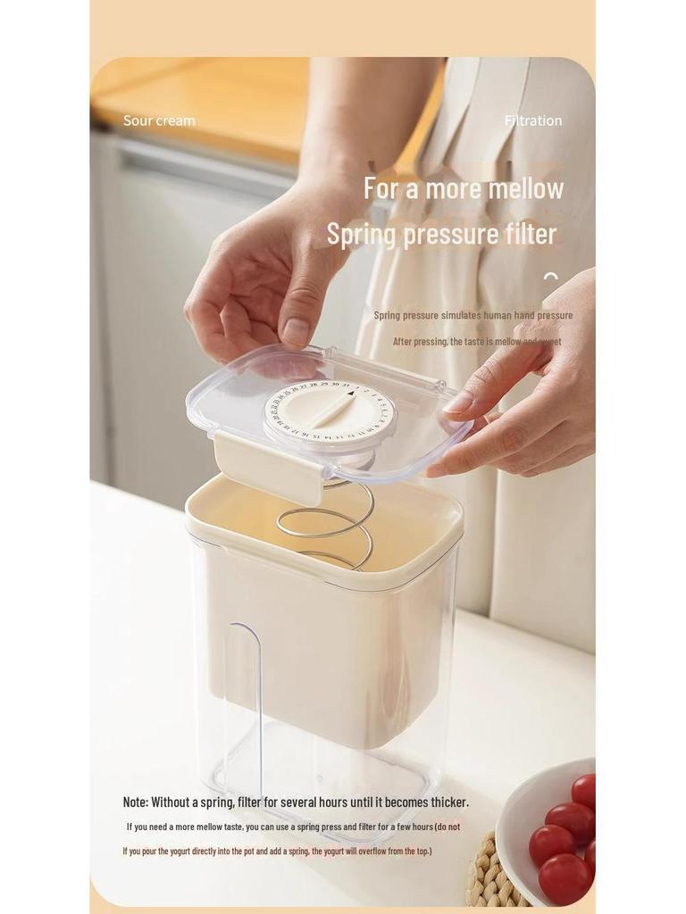 Separator ultrafin de iaurt grecesc și lapte de soia - stil japonez, capacitate mare