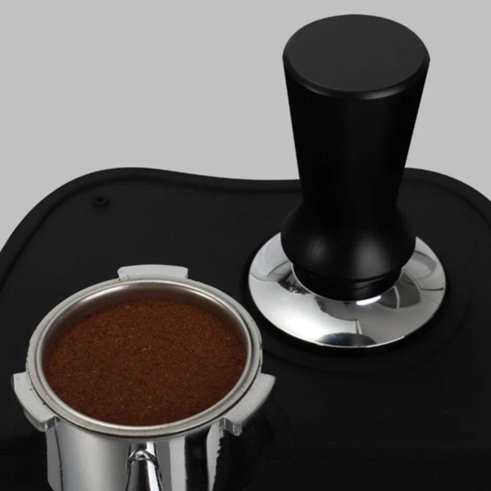 Flat/Thread Base Stainless Steel Coffee Tamper Spring Loaded Tamper  Coffee Shop