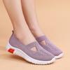 Fashion Summer Sneakers Women Casual Shoes Mesh Soft Loafers Bottom Walking Shoes Mom Light Comfortable Footwear Flat Women Shoes