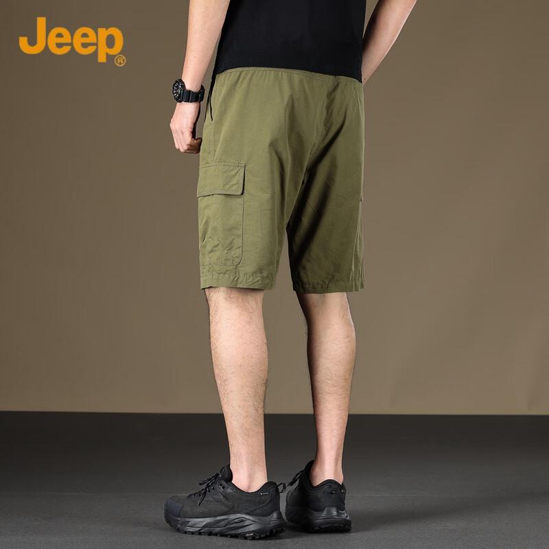 JEEP Men's Multi-Pocket Cargo Shorts