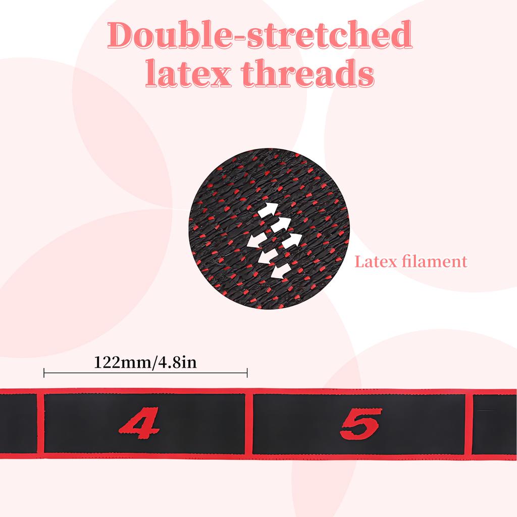 Elastic Tension Band Exercise Pull Rope Elastic Band Stretch Belt Resistance Bands Yoga Pull Strap Training Equipment