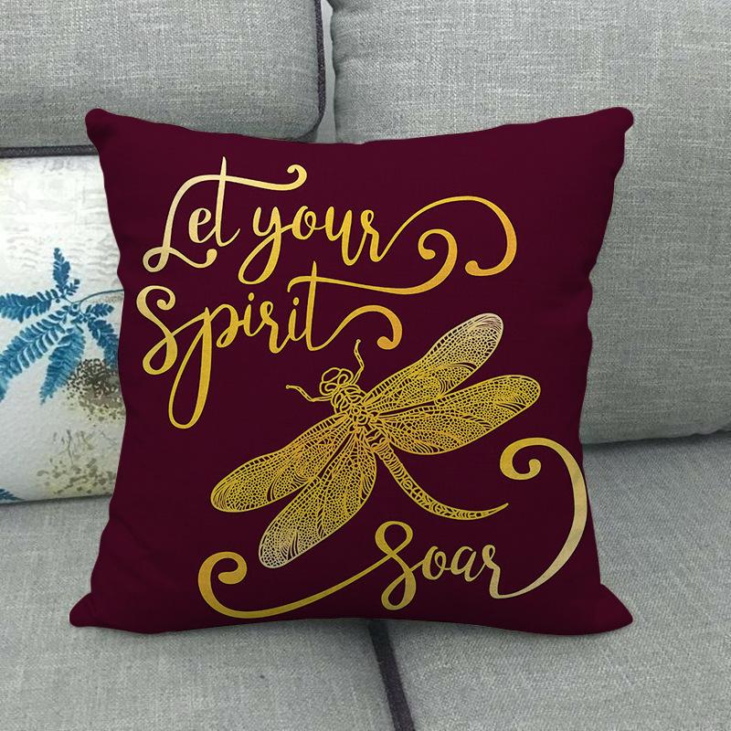 Coastal Scenery - Coconut Language Text Digital Printing Short Plush Pillow Covers For Car Sofa Office Cushion Cover Home Goods
