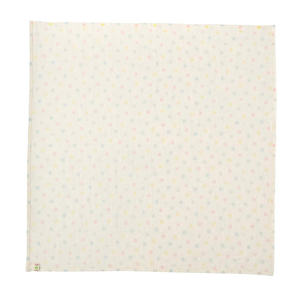 Miki House Hot Biscuits Gauze Bath Towel, One Size, Ivory, 76-8027-455