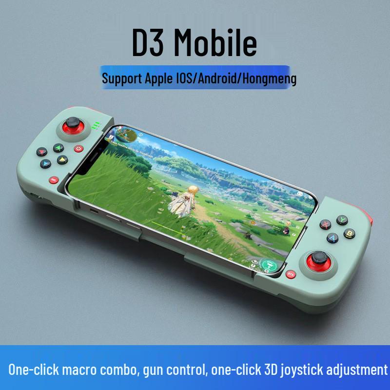 

Wireless Bluetooth Stretchable Game Controller for Apple & Android - Direct Connect, No Delay, Ideal for PUBG and Esports