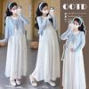 Spring 2026 French-Korean Style Vest Dress Set: High-End Early Spring Fashion