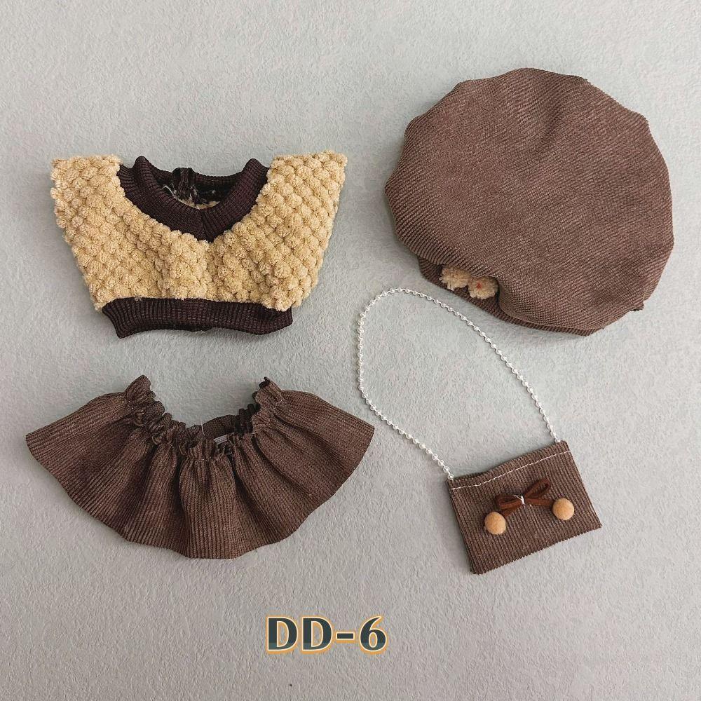 

Кукла Лабубу 20 см Западный костюм Куроми DIY Одежда для куклы ручной работы Игра с переодеванием style 6