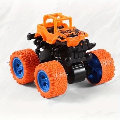 Durable Pull-back Racing Car for Unleashing Off-road Excitement - Designed for Kids with Multiple Color Options, No Batteries Required