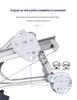 Compatible with 7th, 8th, and 9th Gen Honda Accord/Civic/CR-V Power Window Regulator Assembly and Bracket with Lifter Motor.