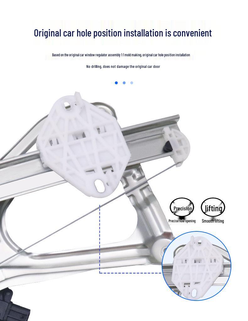Compatible with 7th, 8th, and 9th Gen Honda Accord/Civic/CR-V Power Window Regulator Assembly and Bracket with Lifter Motor.