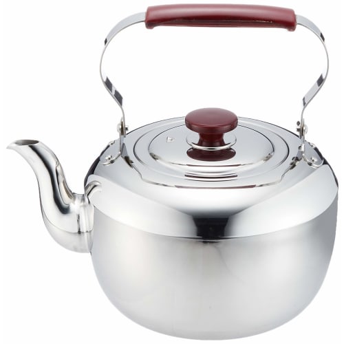MARUTAMA Gyokutora-do 18-8 Kettle, 4L, 384, Silver